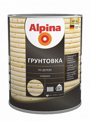 Alpina грунтовка по дереву