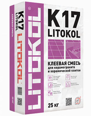  LITOКOL K17 (класс С1) Клей для плитки и керамогранита